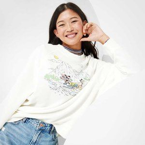 NWT AE x Disney Holiday Sweatshirt